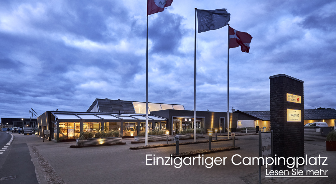 Einzigartiger Campingplatz Daenemark